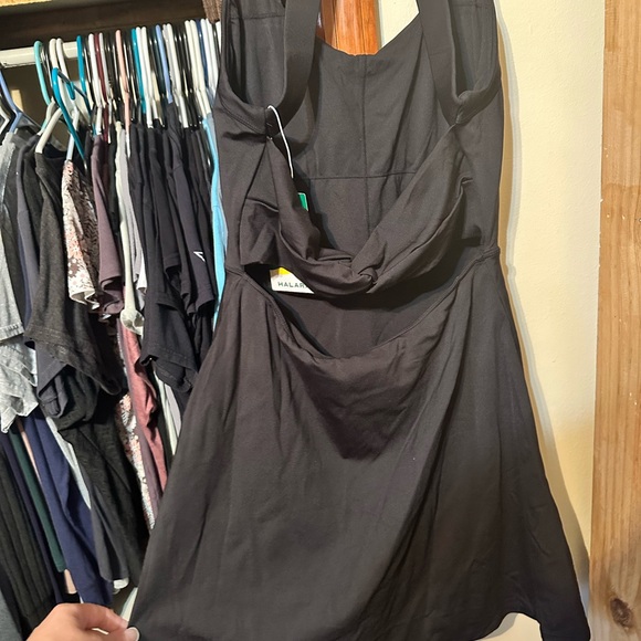 HALARA Black Cut Out Backless Mini Sundress - Picture 3 of 5